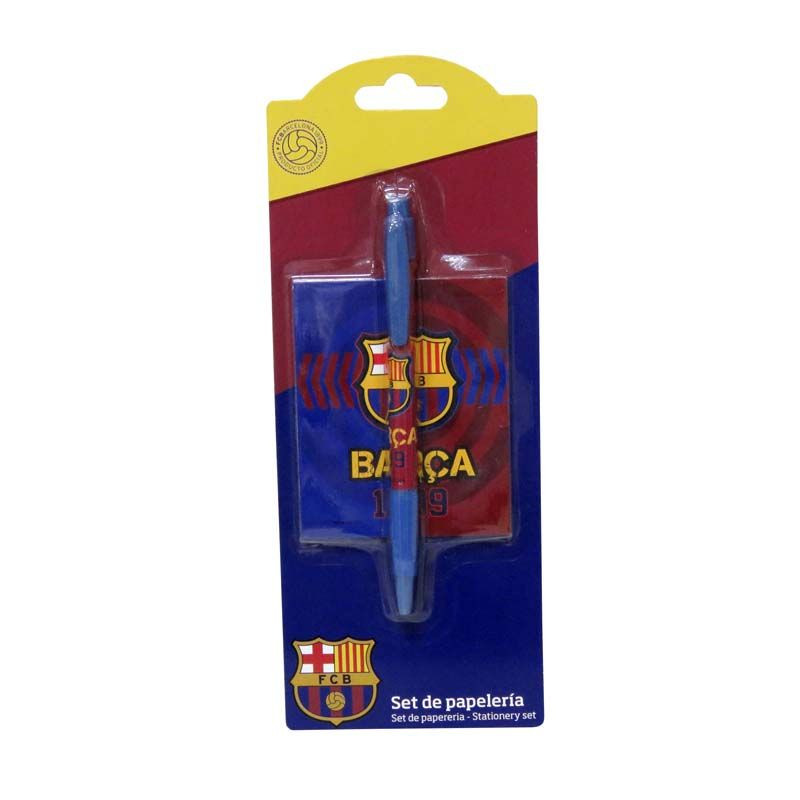 SET BOLI + BLOCK NOTAS FC BARCELONA