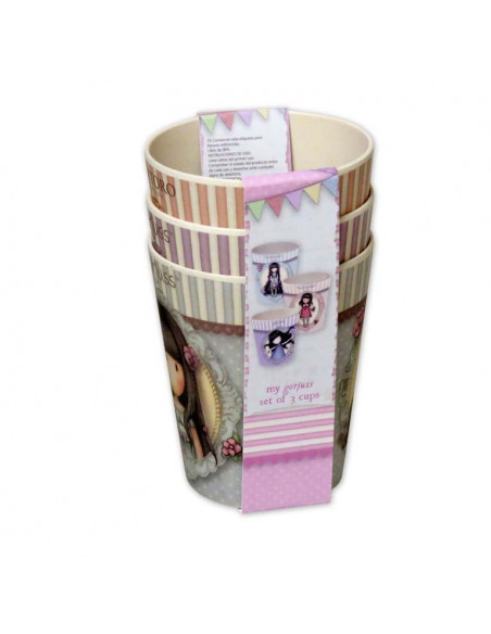 SET 3 VASOS BAMBU GORJUSS- SO NICE TO SEA YOUY