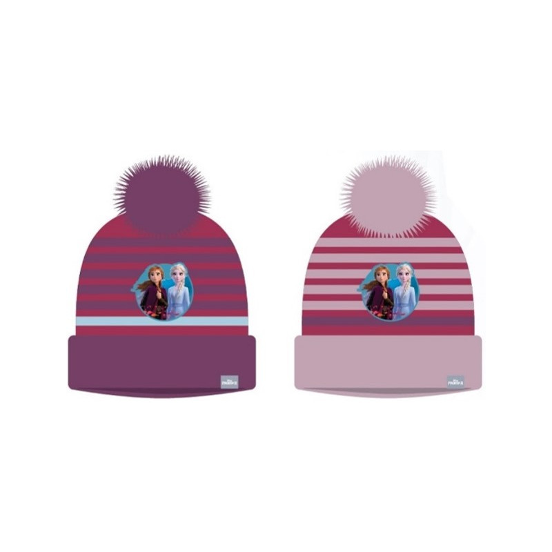 GORRO FROZEN POM POM