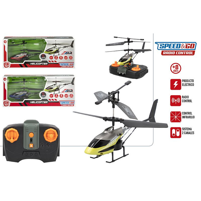 HELICÓPTERO RADIO CONTROL SPEED & GO