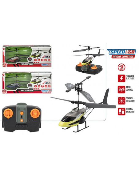 HELICÓPTERO RADIO CONTROL SPEED & GO