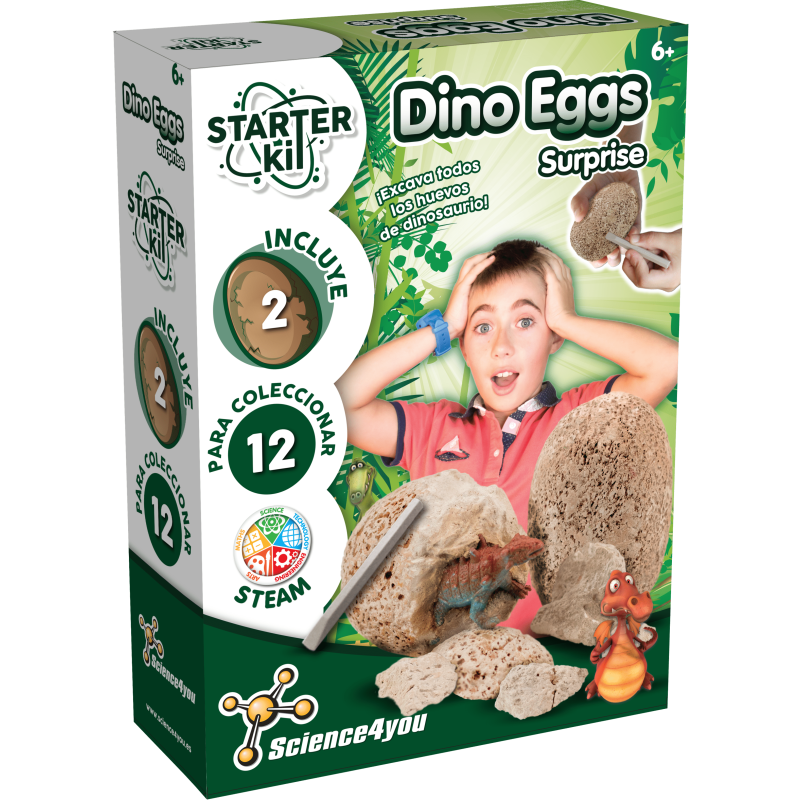 JUEGO EXCAVAR HUEVOS DINOSAURIOS