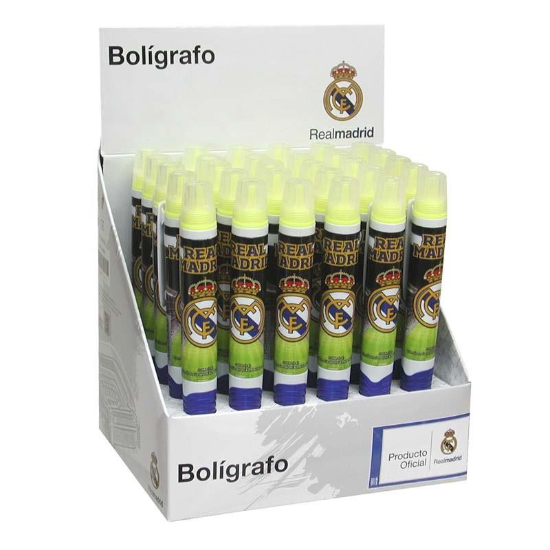 BOLÍGRAFO CON FLUORESCENTE REAL MADRID