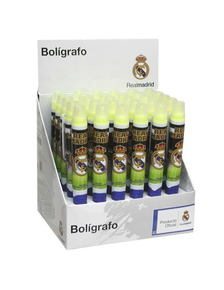 BOLÍGRAFO CON FLUORESCENTE REAL MADRID