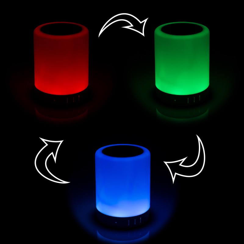 LÁMPARA / ALTAVOZ BLUETOOTH CON LUZ...