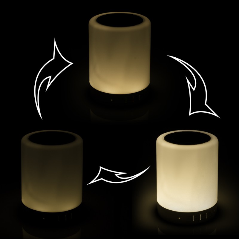 LÁMPARA / ALTAVOZ BLUETOOTH CON LUZ...