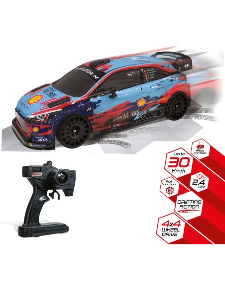 HYUNDAI I20 WRC RADIO CONTROL ESC.1:10