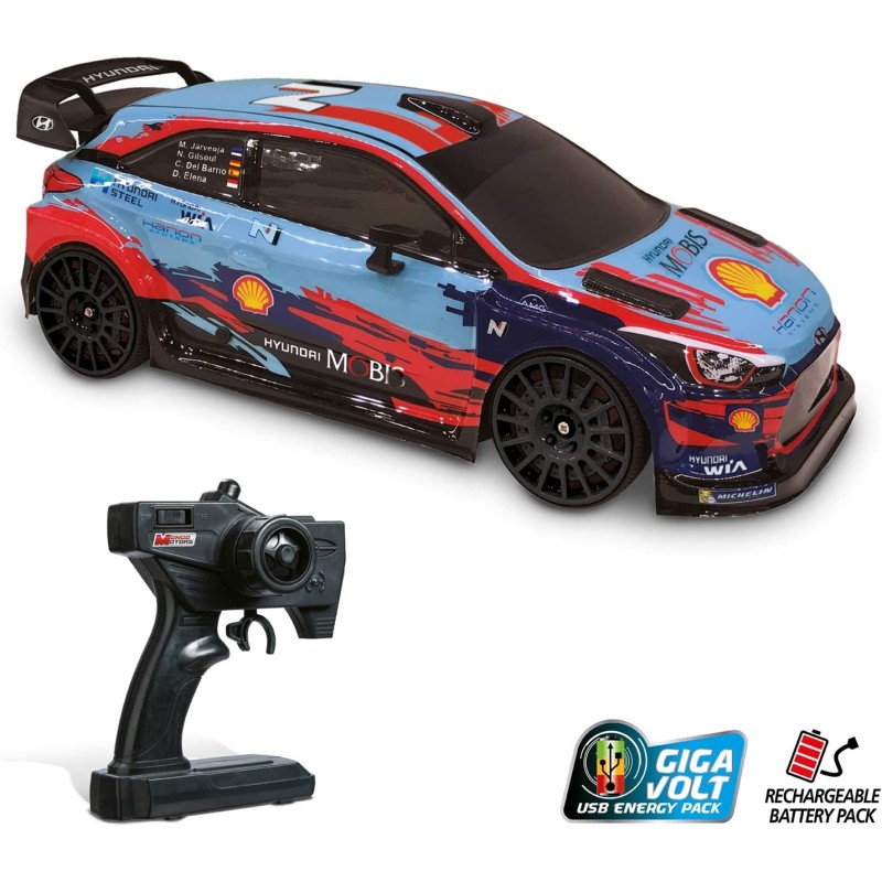 HYUNDAI I20 WRC RADIO CONTROL ESC.1:10