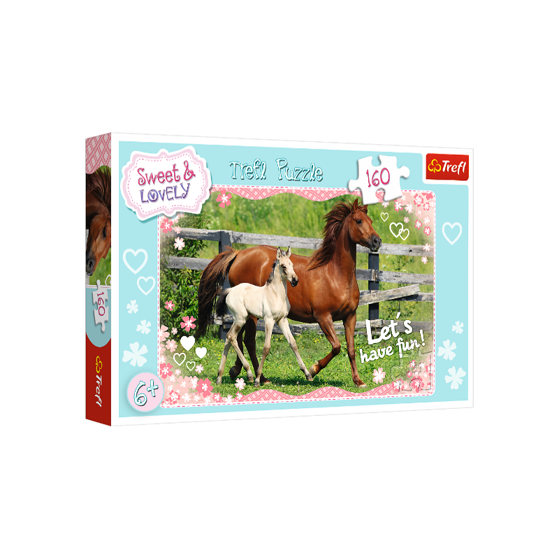 PUZZLE 160 PCS. CABALLOS