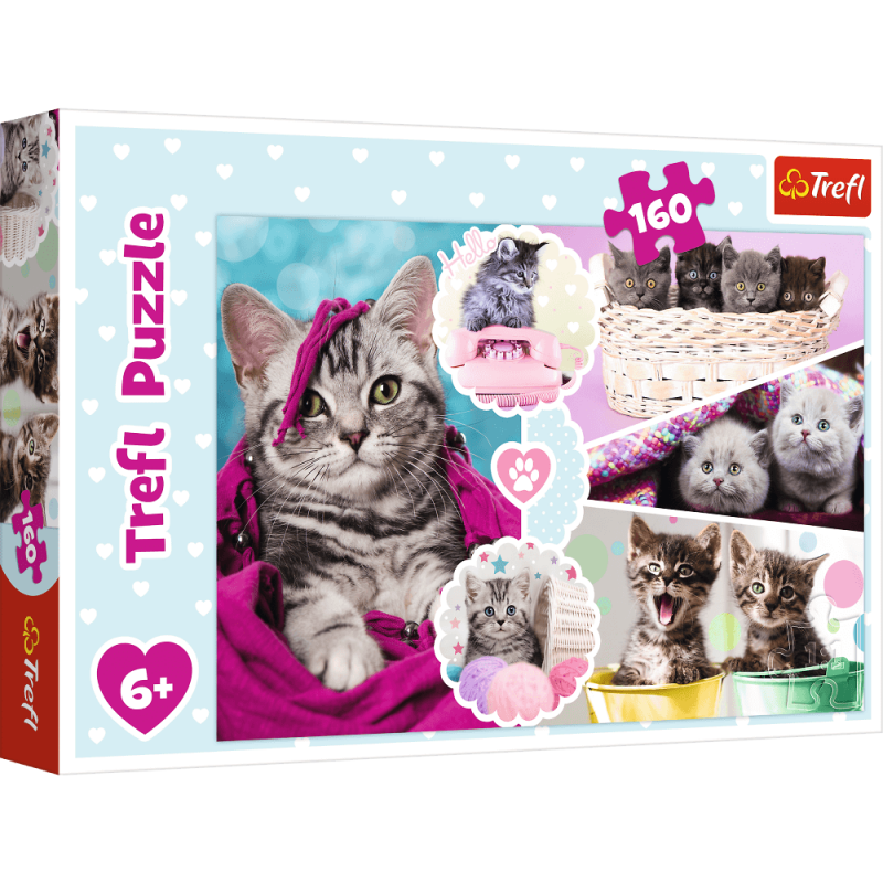 PUZZLE 160PCS GATITOS