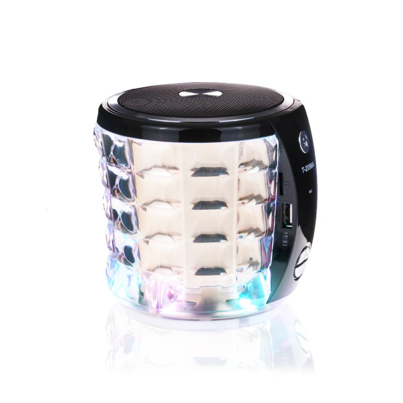 ALTAVOZ CIRCULAR BLUETOOTH LUZ LED...