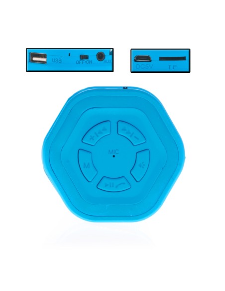 ALTAVOZ BLUETOOTH CON LUCES LED COLORES