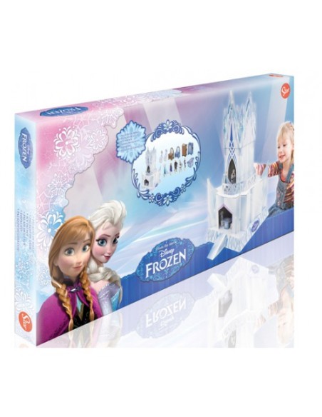 PALACIO DE HIELO CON FIGURAS Y ACCESORIOS FROZEN (PAPEL CARTÓN)