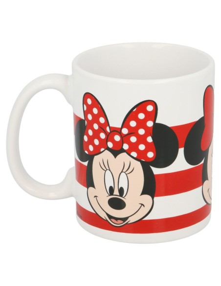 TAZA CERÁMICA MINNIE STRIPES 325 ML.