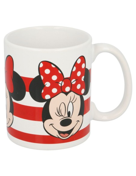 TAZA CERÁMICA MINNIE STRIPES 325 ML.
