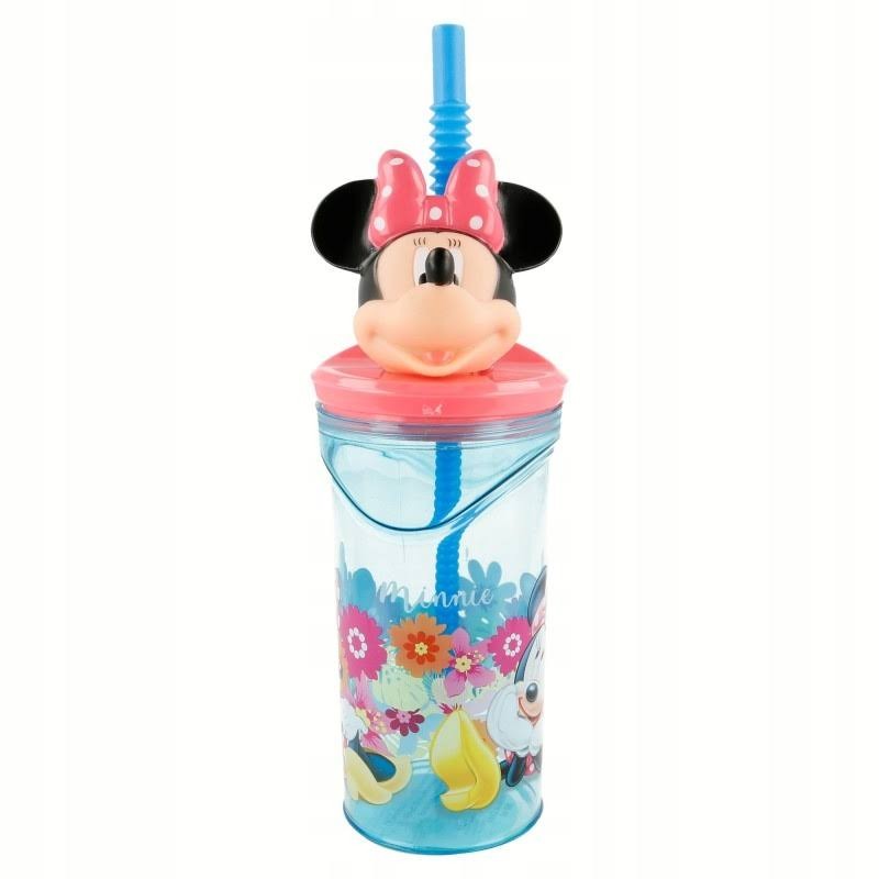 VASO FIGURITA 3D MINNIE BLOOM 360 ML.