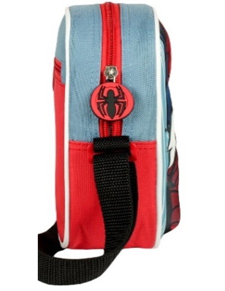 BOLSITO / BANDOLERA SPIDER-MAN RELIEVE 3D 18x14x5,5 CM.