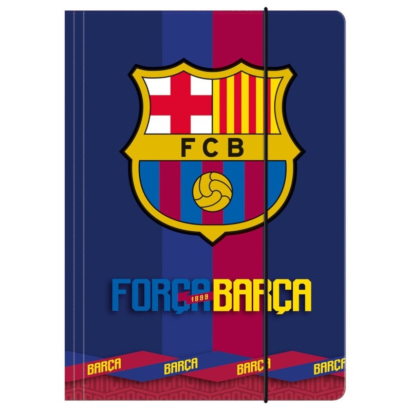 CARPETA GOMAS A4 FC BARCELONA