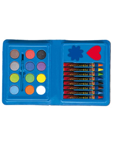 SET ESTUCHE DIBUJO FC BARCELONA 23 PCS.