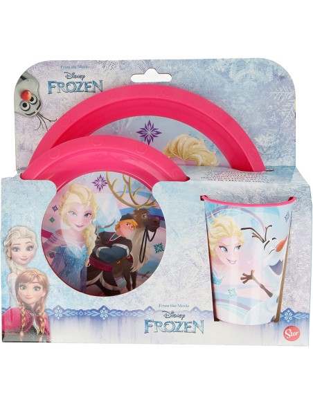 SET MENAJE 3 PCS. FROZEN