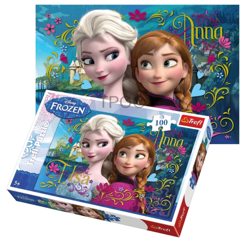 PUZZLE FROZEN 100 PCS.