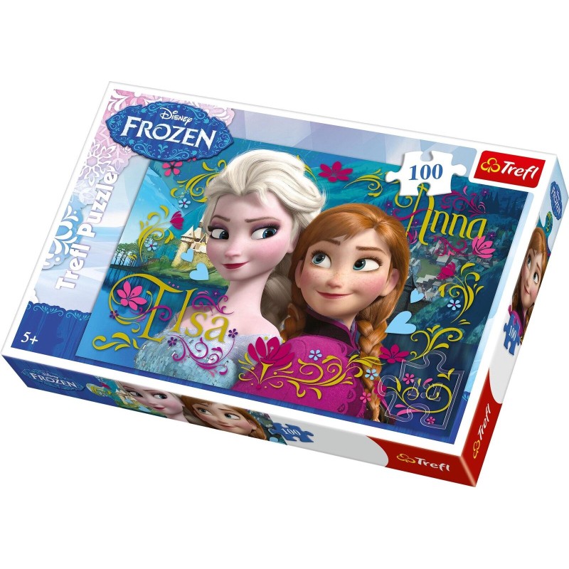 PUZZLE FROZEN 100 PCS.