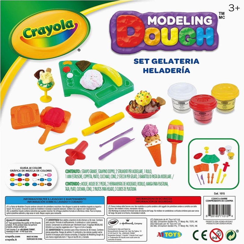 SET PLASTILINA HELADERÍA