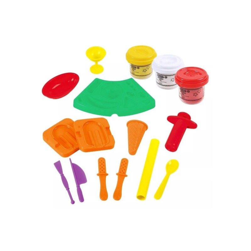 SET PLASTILINA HELADERÍA