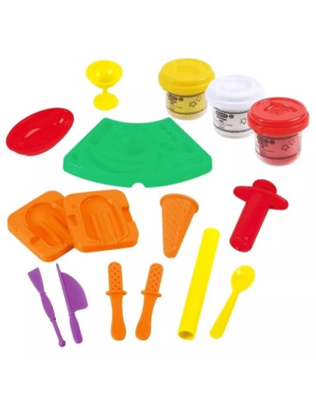 SET PLASTILINA HELADERÍA