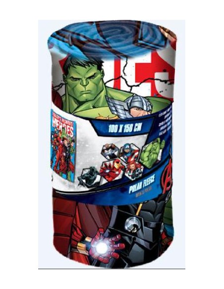 MANTA POLAR VENGADORES 150x100 CM.