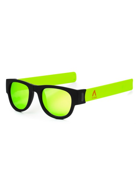 GAFAS PLEGABLES CON LENTE ESPEJO VERDES UV400