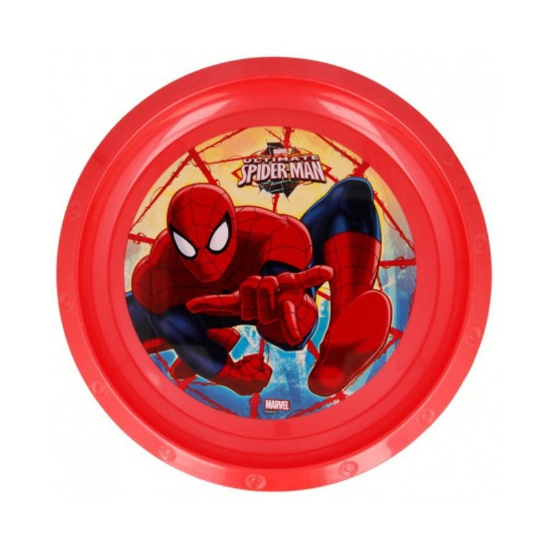 PLATO PLÁSTICO SPIDER-MAN