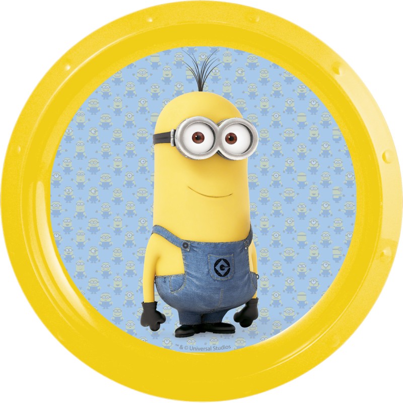 PLATO PLÁSTICO MINIONS