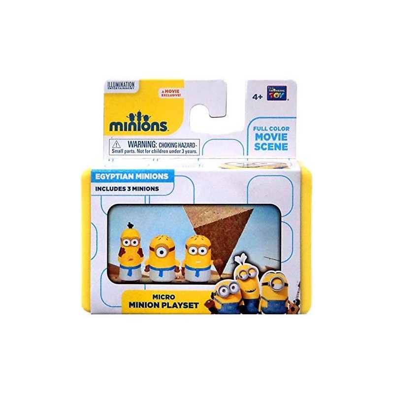 PLAYSET CON 3 MINIFIGURAS MINIONS