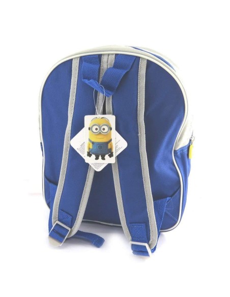 MOCHILA 3D RELIEVE MINIONS 27x31x10 CM.