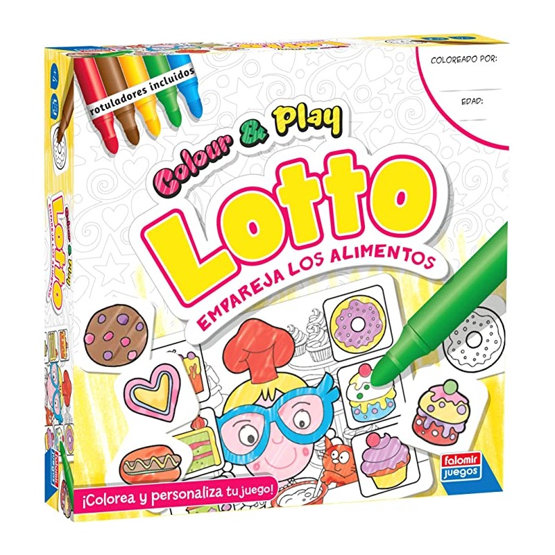 JUEGO MEMORIA COLOR & PLAY LOTTO