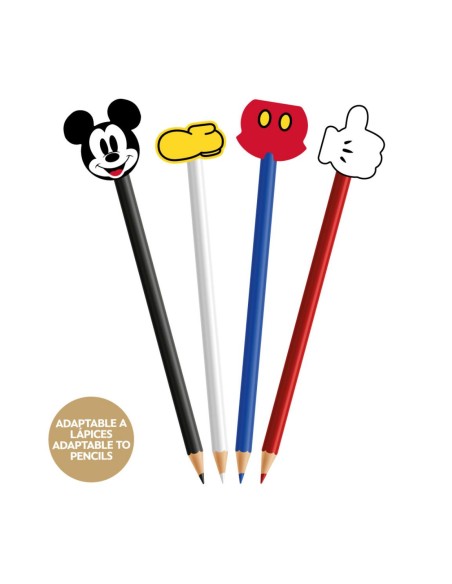 CAJA 4 GOMAS DE BORRAR MICKEY