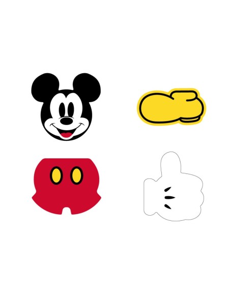 CAJA 4 GOMAS DE BORRAR MICKEY