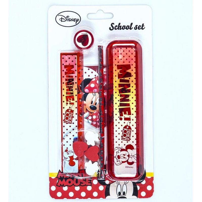 BLÍSTER PAPELERÍA MINNIE 9 PCS.