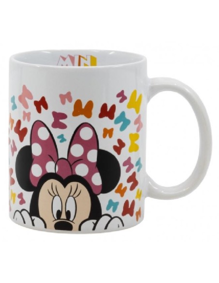 TAZA CERÁMICA MINNIE SO EDGY BOWS