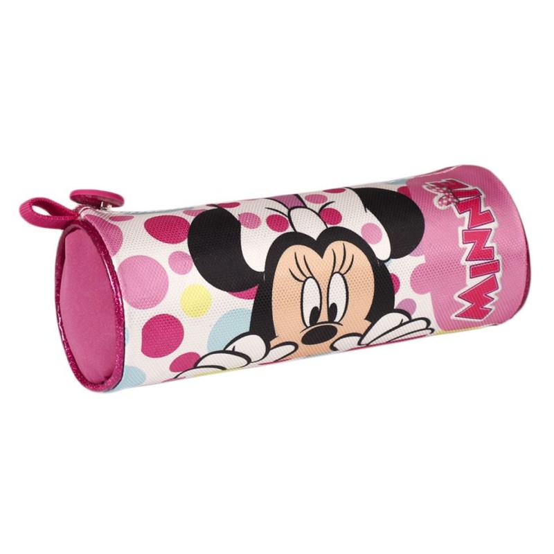 PORTATODO CILÍNDRICO MINNIE 21X7 CM.