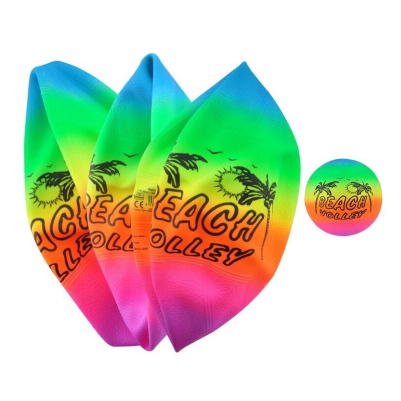 BALÓN VÓLEY PLAYA NEÓN Ø21 CM.