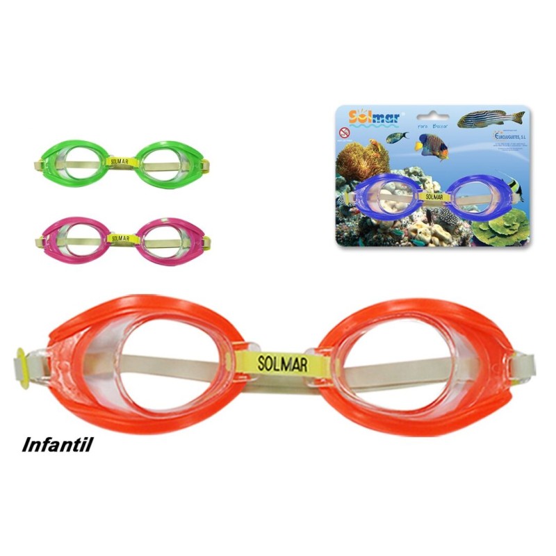 GAFAS NATACIÓN INFANTIL SURTIDAS COLORES