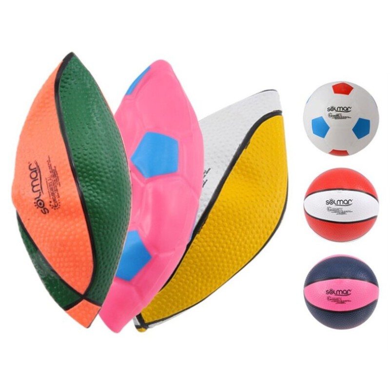 PELOTAS MINI SURTIDAS 13 CM. (SIN HINCHAR)