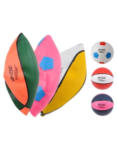 PELOTAS MINI SURTIDAS 13 CM. (SIN HINCHAR)