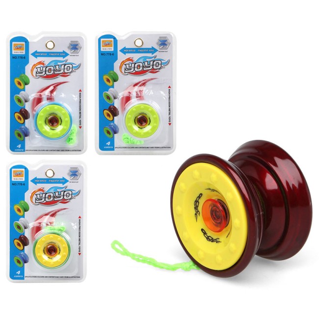 YO YO METAL SURTIDO 19,5x13 CM.