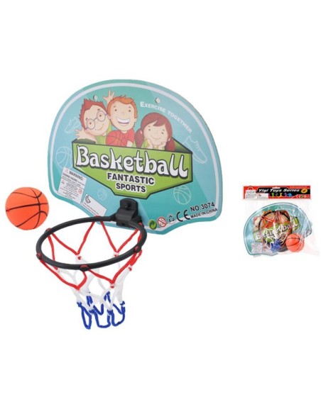 CANASTA CON PELOTA 27x26 CM.