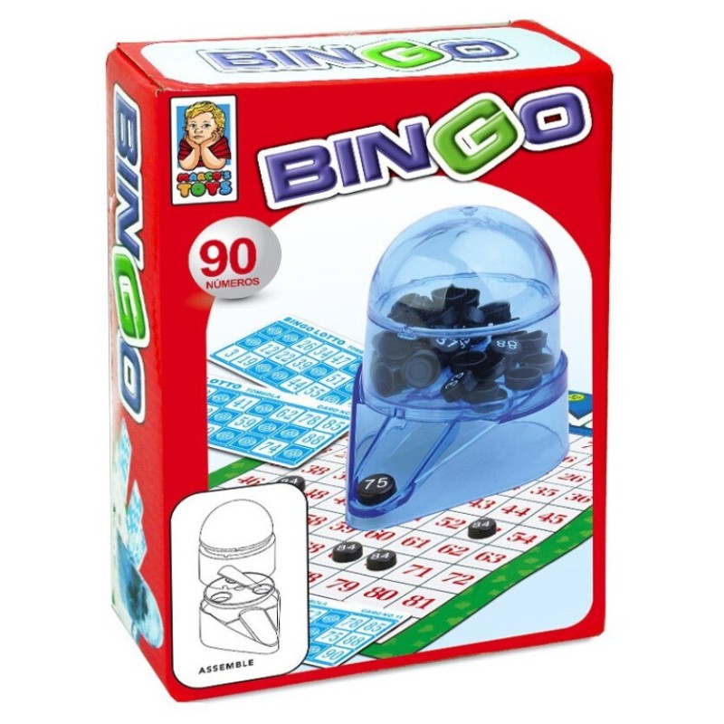 JUEGO BINGO 90 NÚMEROS