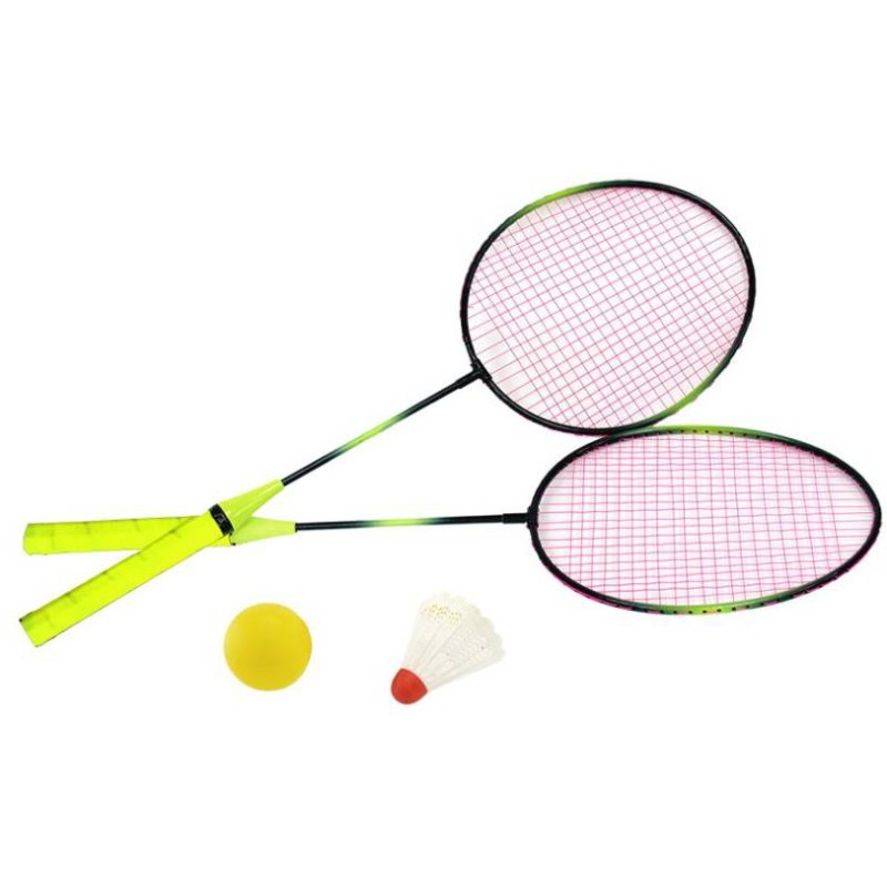 RAQUETAS DE BADMINTON Y VOLANTE