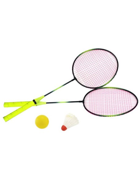 RAQUETAS DE BADMINTON Y VOLANTE